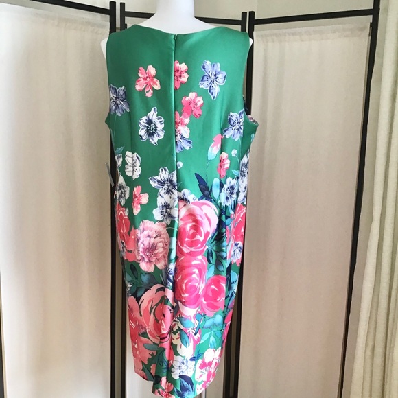 Sz 22 Roz & Ali Floral Print Dress NEW - Picture 4 of 7